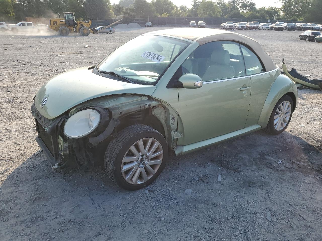 Lot #2923354549 2008 VOLKSWAGEN NEW BEETLE