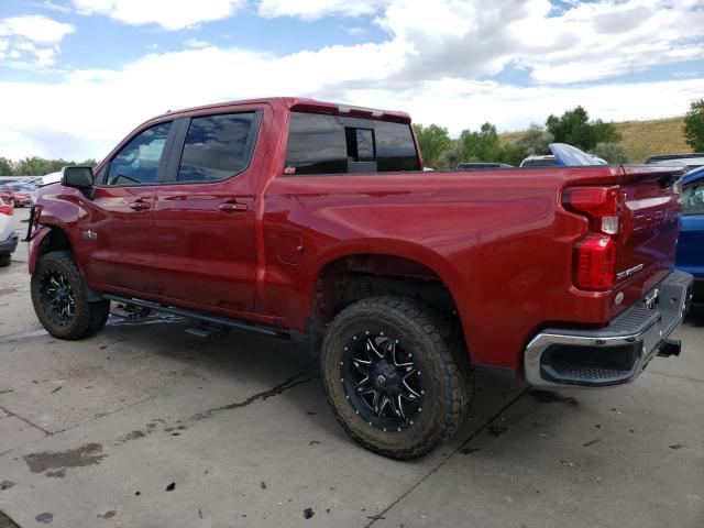 CHEVROLET SILVERADO 2019 red  gas 3GCUYDED8KG200717 photo #3