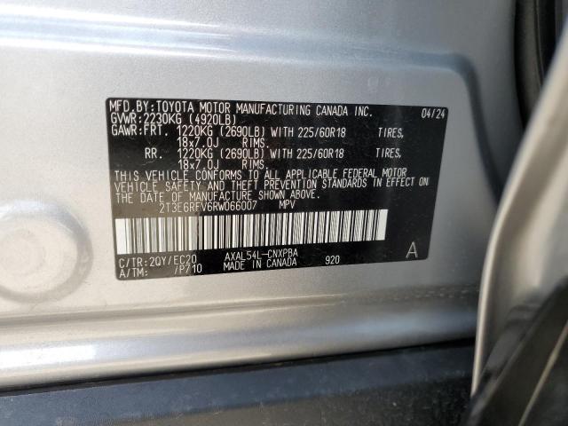 2024 TOYOTA RAV4 XSE - 2T3E6RFV6RW066007