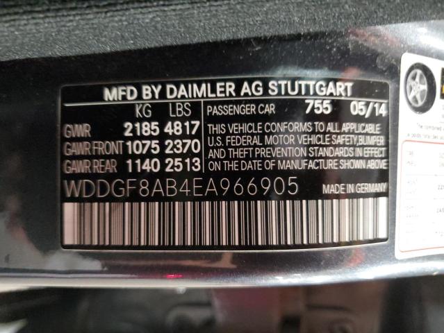 VIN WDDGF8AB4EA966905 2014 Mercedes-Benz C-Class, 3... no.13