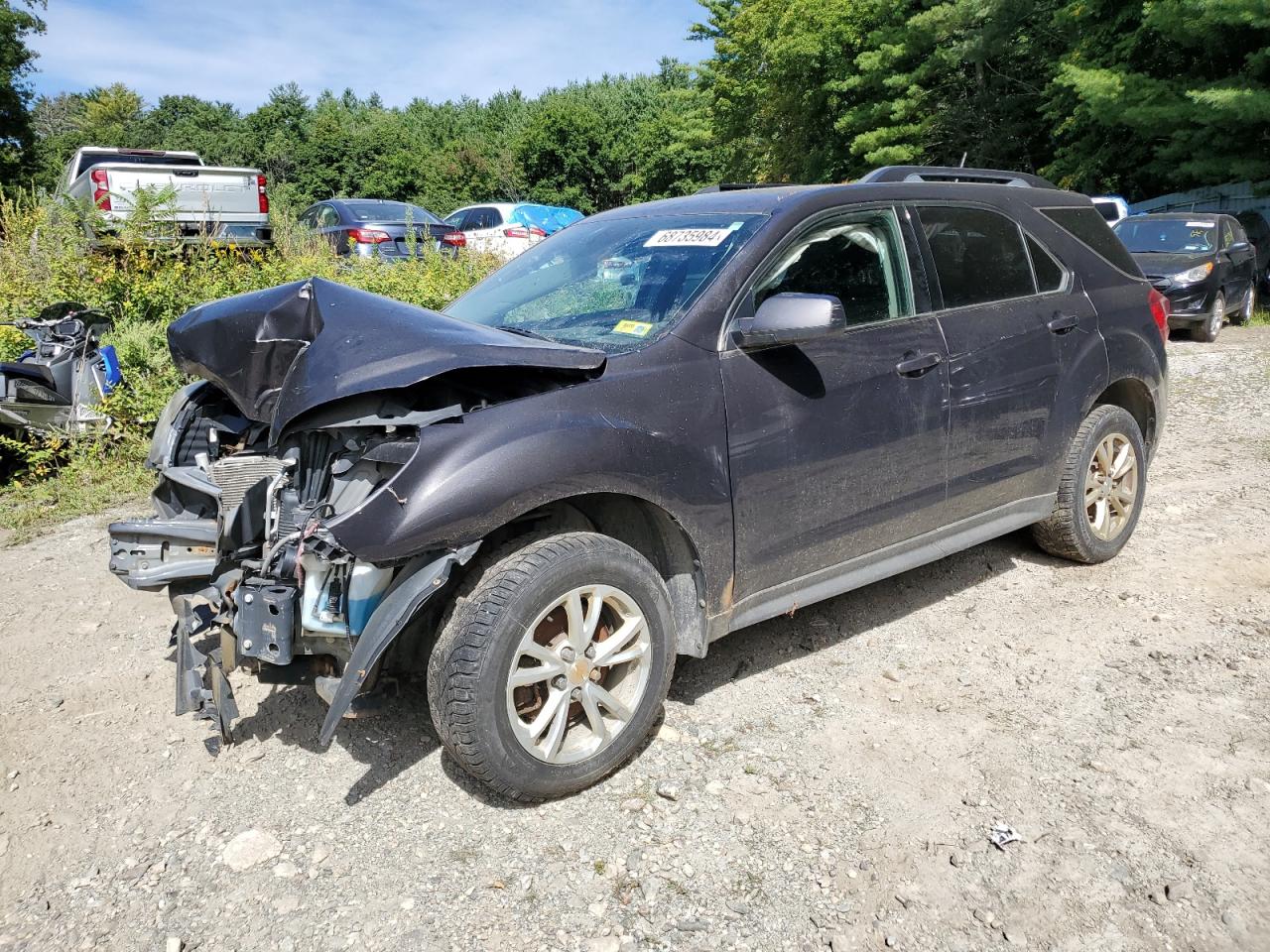 Lot #2838584434 2016 CHEVROLET EQUINOX LT