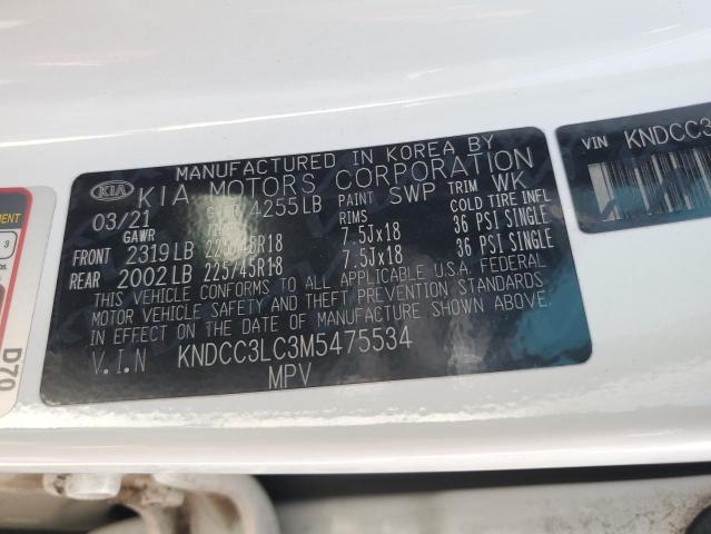2021 KIA NIRO TOURI - KNDCC3LC3M5475534