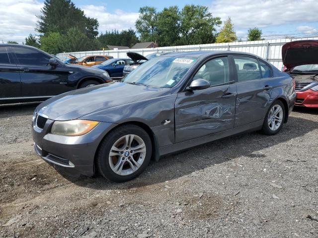 BMW 328 I 2008 gray sedan 4d gas WBAVA37588NL51224 photo #1