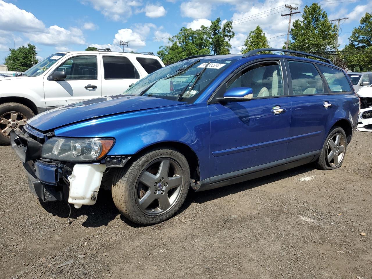 VOLVO V50 T5 2006 blue  gas YV1MJ682462172501 photo #1