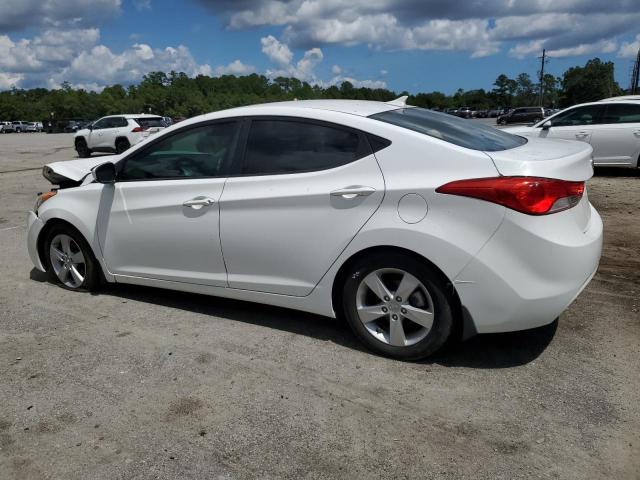 HYUNDAI ELANTRA GL 2013 white sedan 4d gas 5NPDH4AE0DH331679 photo #3