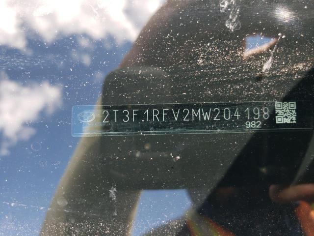 2021 TOYOTA RAV4 LE - 2T3F1RFV2MW204198