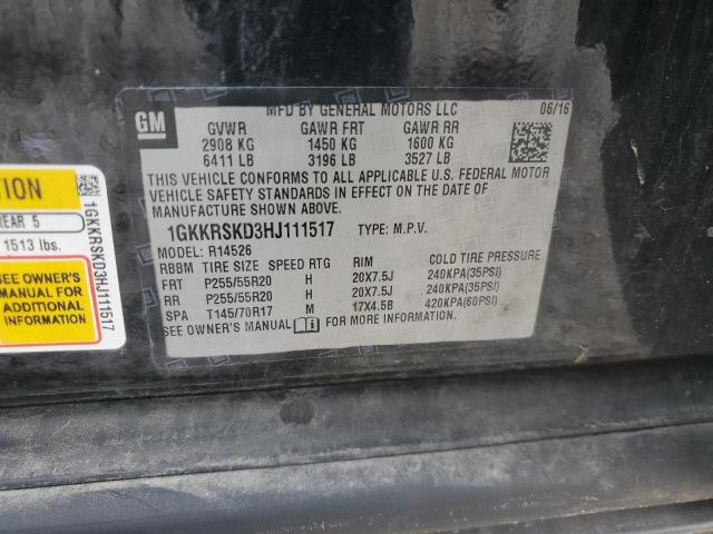 2017 GMC ACADIA LIM - 1GKKRSKD3HJ111517