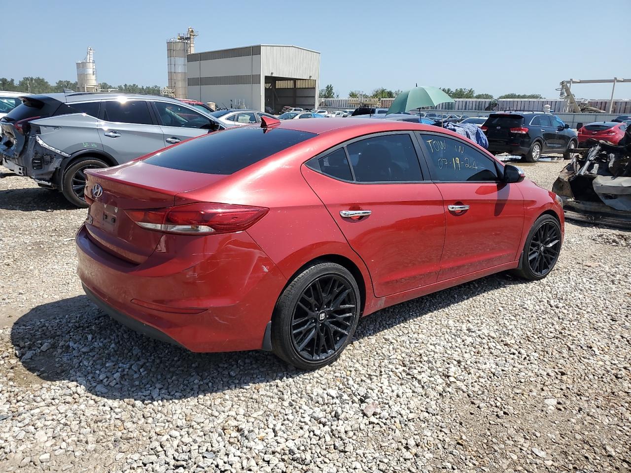 Lot #2809544348 2018 HYUNDAI ELANTRA SE