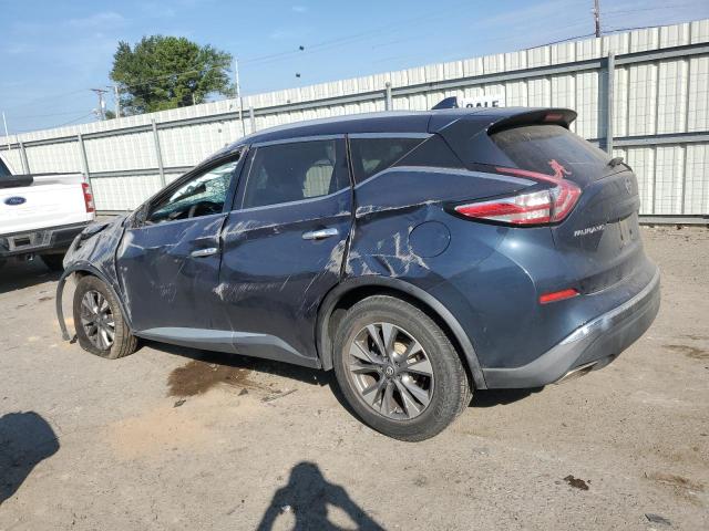 NISSAN MURANO S 2017 blue  gas 5N1AZ2MH1HN109552 photo #3