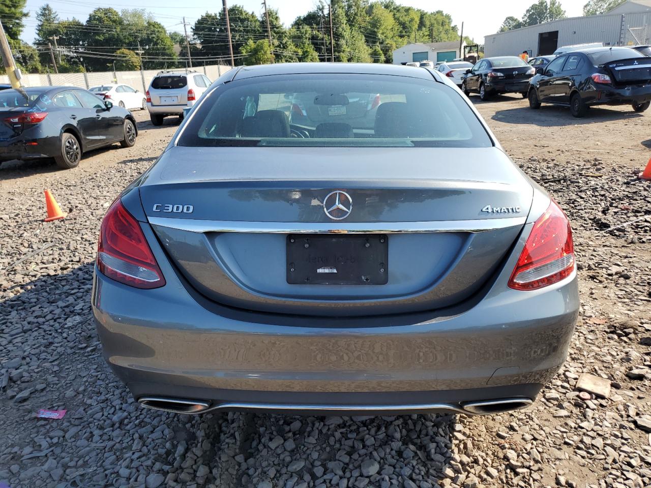 Lot #2977051650 2018 MERCEDES-BENZ C 300 4MAT