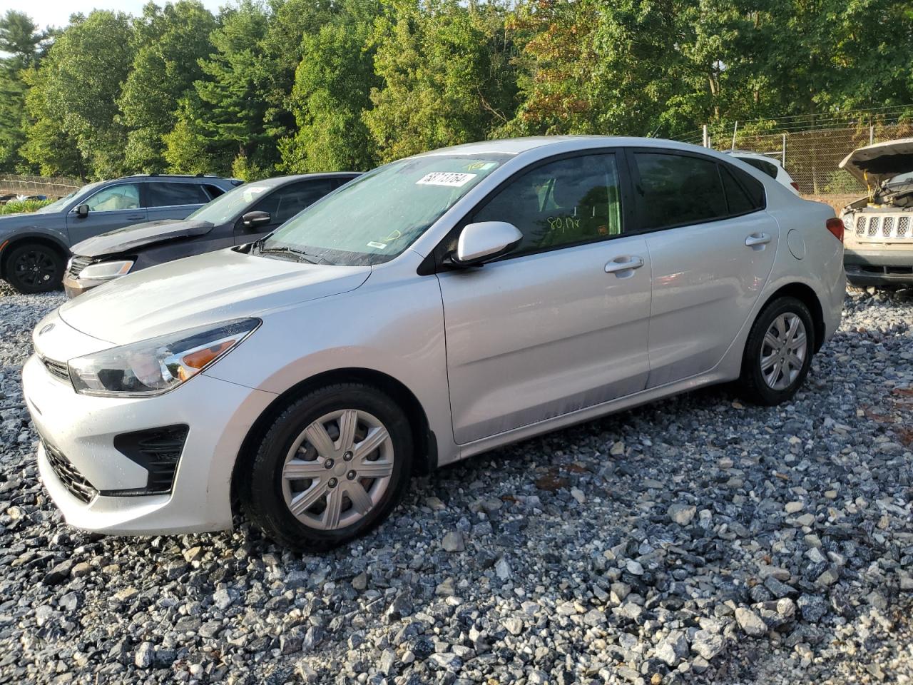 Lot #2962568773 2021 KIA RIO LX