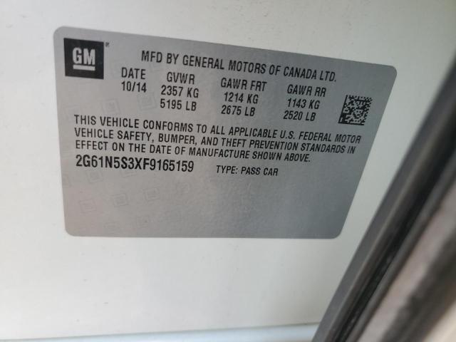 2015 CADILLAC XTS LUXURY - 2G61N5S3XF9165159