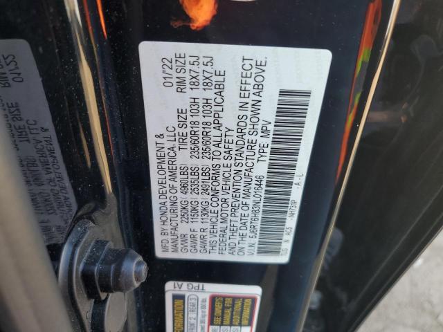 2022 HONDA CR-V EXL - 5J6RT6H83NL016446