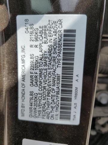 2018 HONDA ACCORD TOU - 1HGCV1F99JA163897