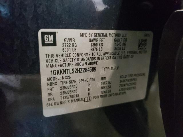 2017 GMC ACADIA ALL - 1GKKNTLS2HZ284509