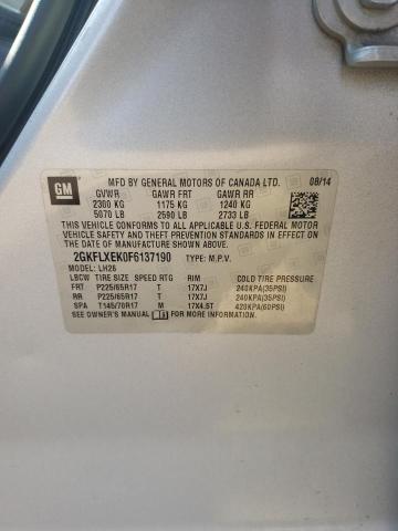 2015 GMC TERRAIN SL - 2GKFLXEK0F6137190