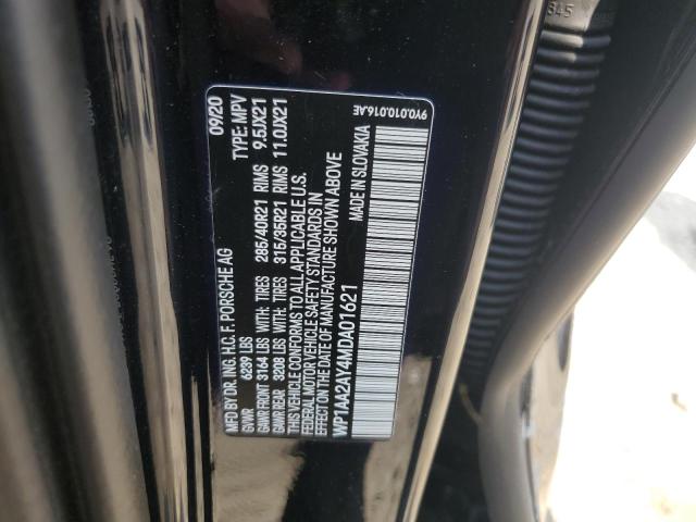 2021 PORSCHE CAYENNE - WP1AA2AY4MDA01621