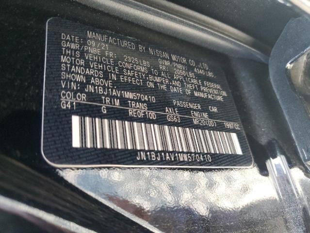 2021 NISSAN ROGUE SPOR - JN1BJ1AV1MW570410