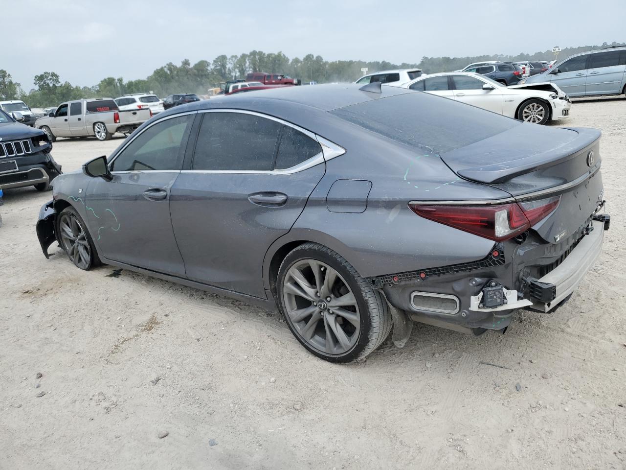 LEXUS ES 350 F S 2020 gray  gas 58AGZ1B19LU081548 photo #3