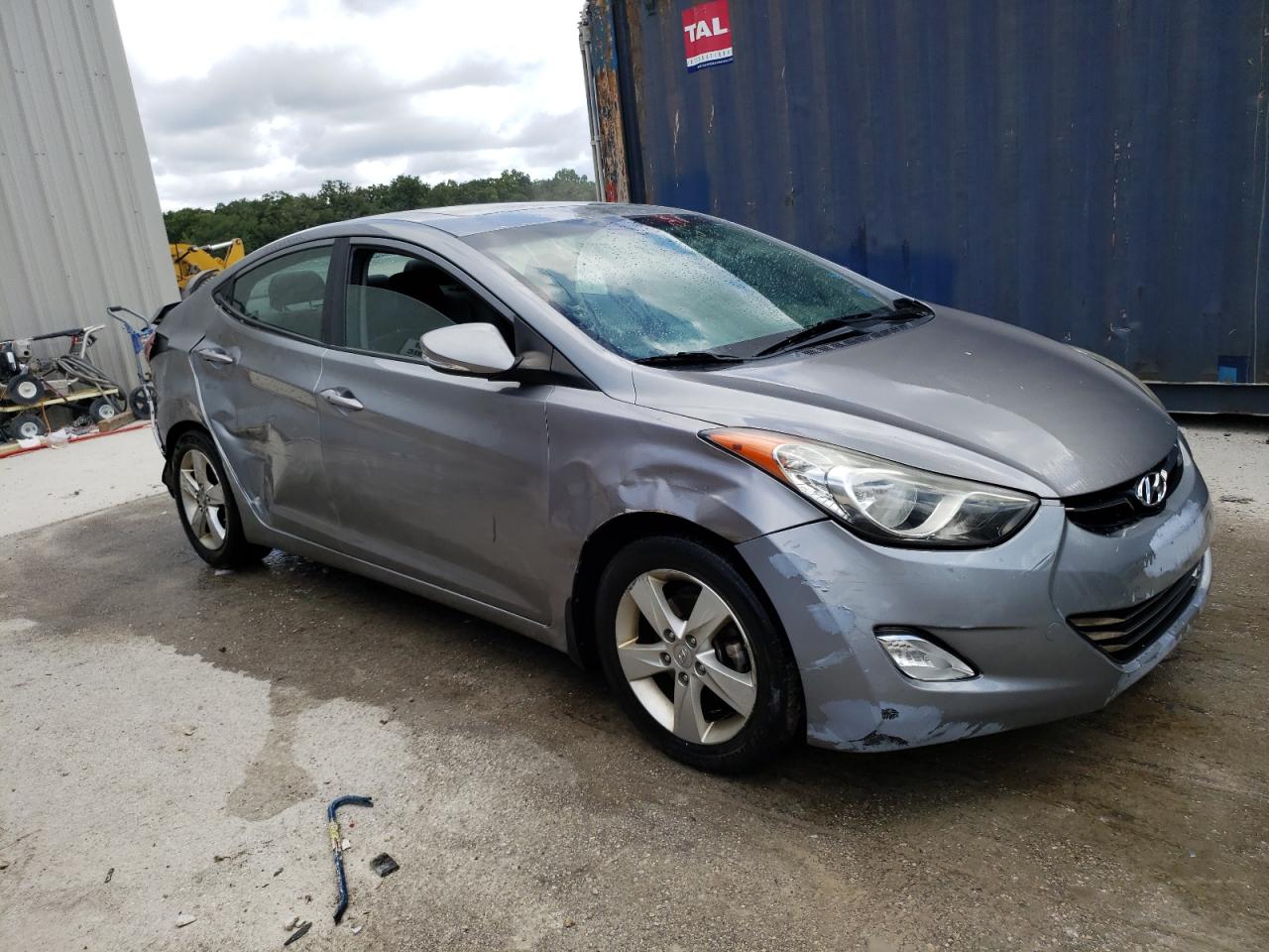 Lot #3028666293 2013 HYUNDAI ELANTRA GL