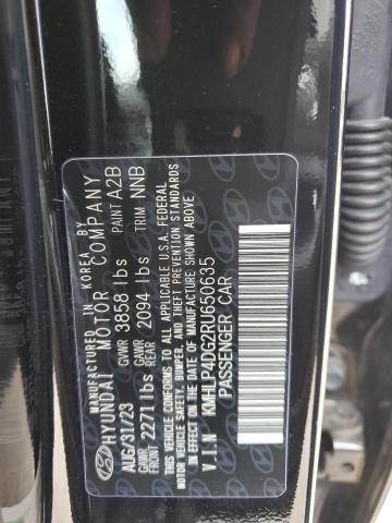 2024 HYUNDAI ELANTRA LI - KMHLP4DG2RU650635