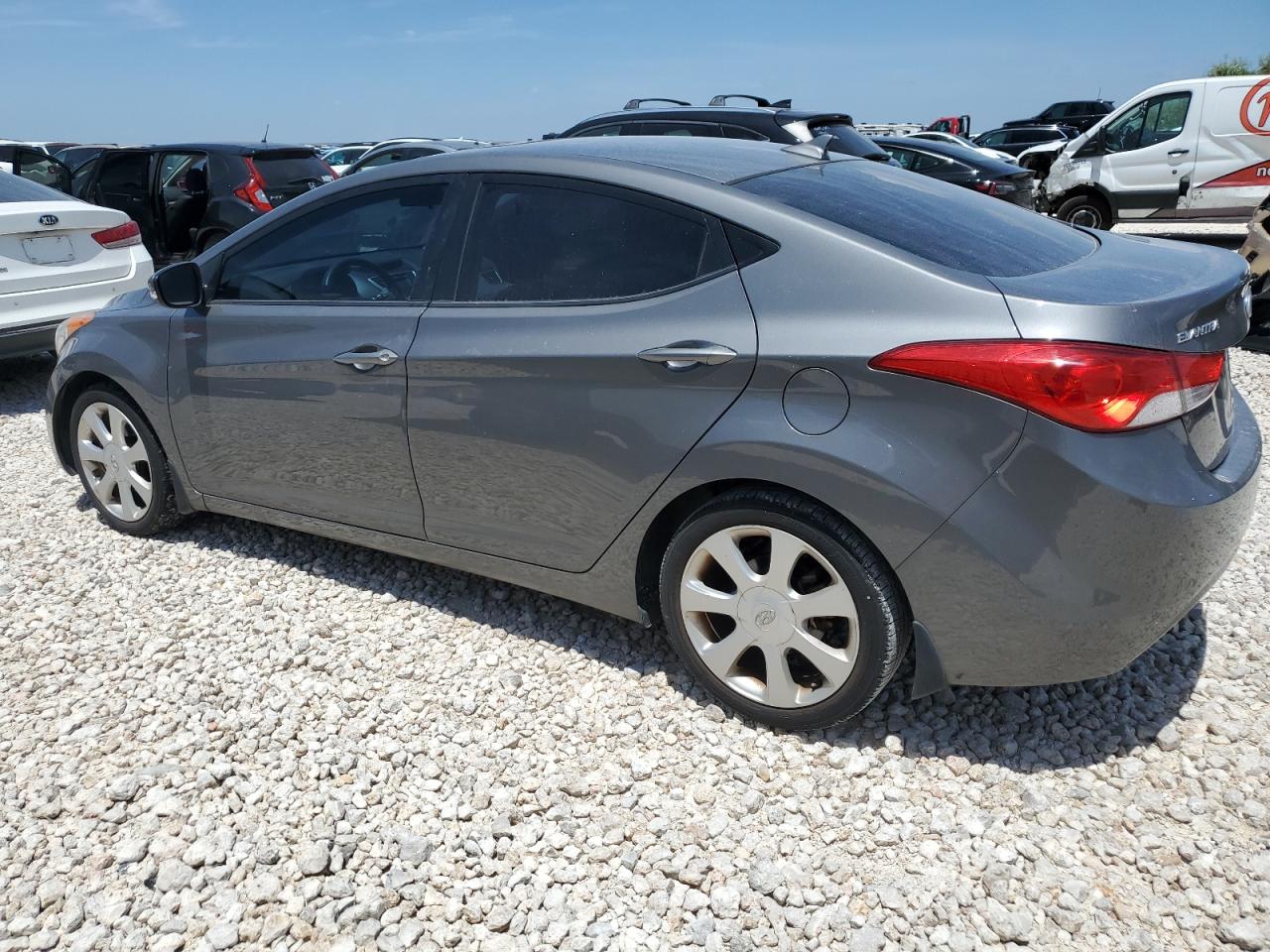 Lot #2814517647 2013 HYUNDAI ELANTRA GL