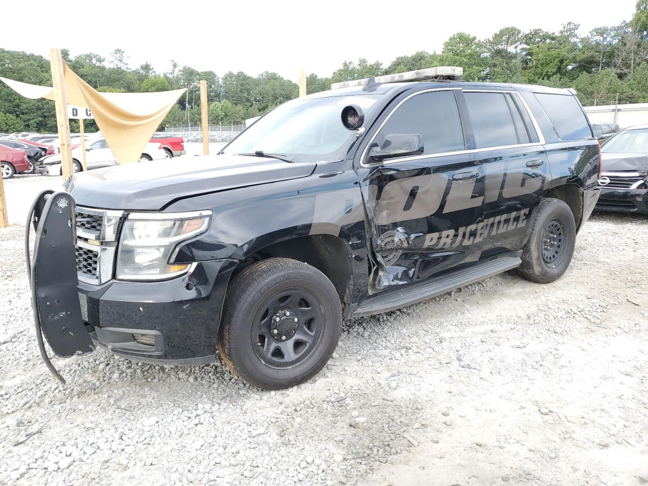 Lot #2733364222 2019 CHEVROLET TAHOE POLI