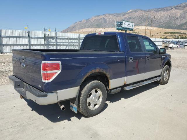 FORD F150 SUPER 2010 blue  flexible fuel 1FTFW1EV9AFB36113 photo #4