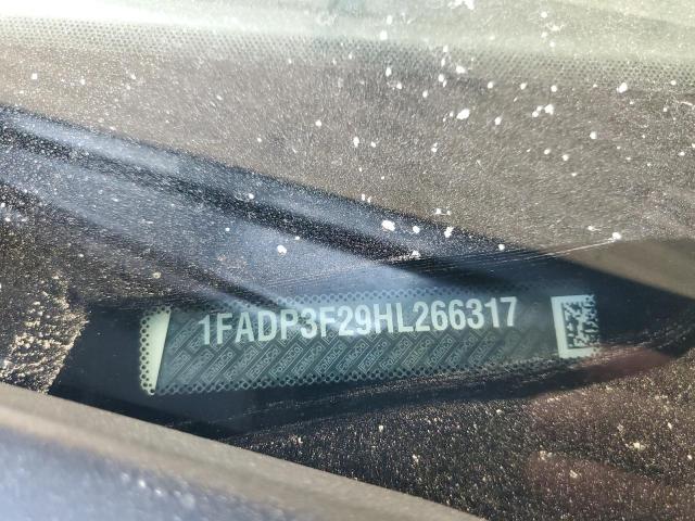 2017 FORD FOCUS SE - 1FADP3F29HL266317