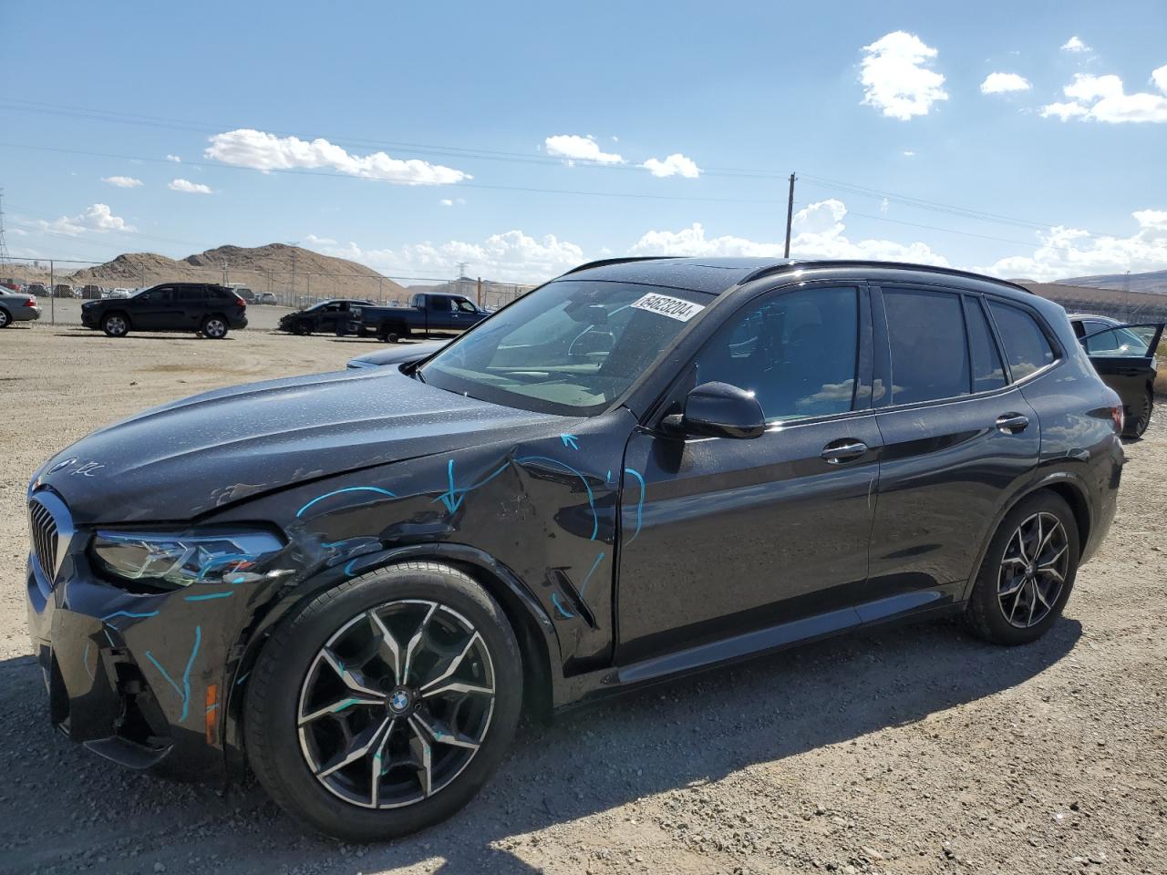 Lot #2893669841 2022 BMW X3 SDRIVE3