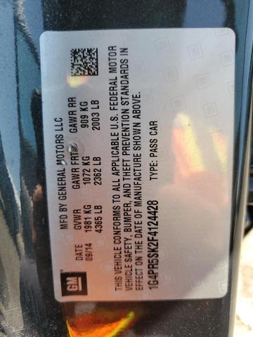 2015 BUICK VERANO CON 1G4PR5SK2F4124428