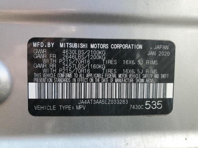 2020 MITSUBISHI ECLIPSE CR - JA4AT3AA5LZ033283