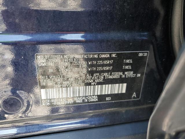 2020 TOYOTA RAV4 XLE - 2T3P1RFV5LC131767