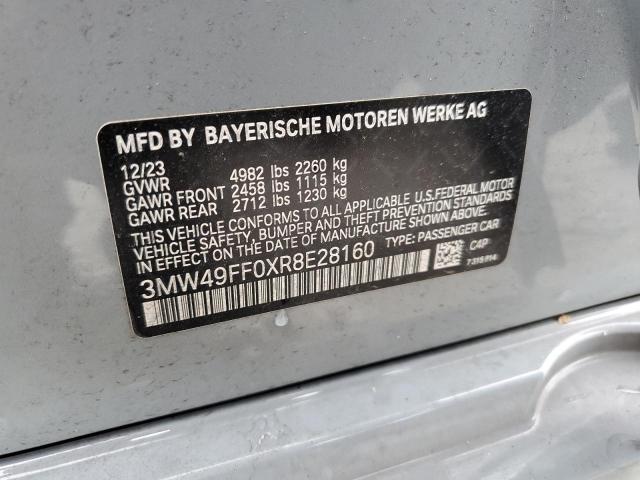 2024 BMW M340XI 3MW49FF0XR8E28160  65086374