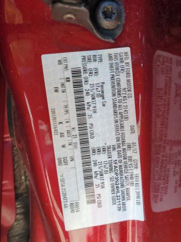 2017 FORD FOCUS TITA - 1FADP3N24HL221139