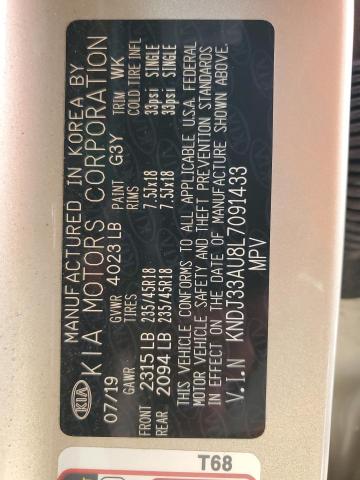 KNDJ33AU8L7091433 2020 KIA SOUL