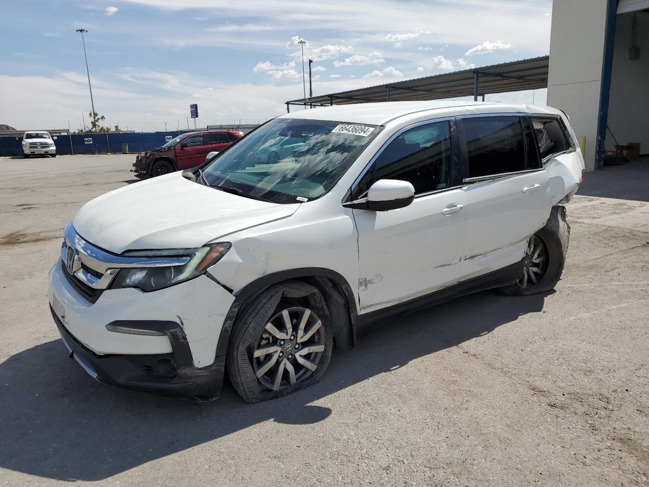 Lot #2940711294 2021 HONDA PILOT EX