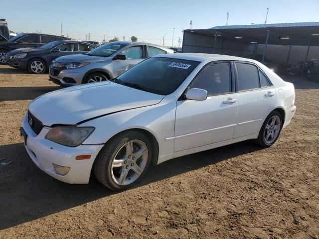 LEXUS IS 300 2002 white  gas JTHBD192420060579 photo #1