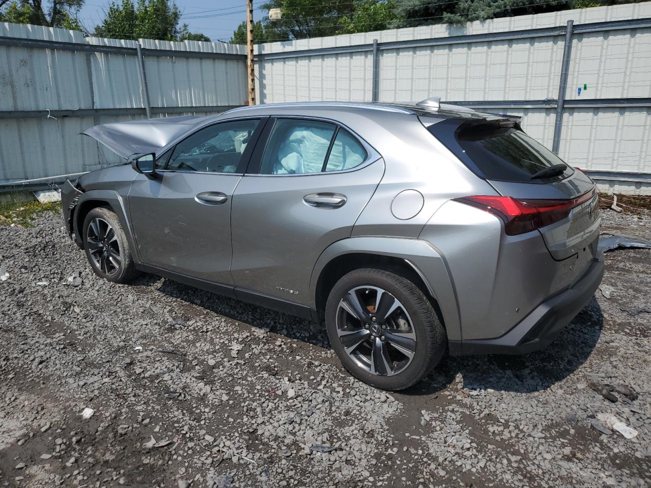 LEXUS UX 250H BA 2022 gray  hybrid engine JTHP9JBH6N2060193 photo #3