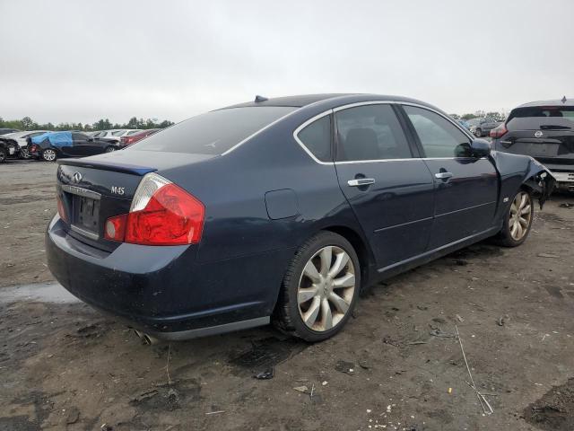 INFINITI M45 BASE 2007 blue  gas JNKBY01E97M401043 photo #4