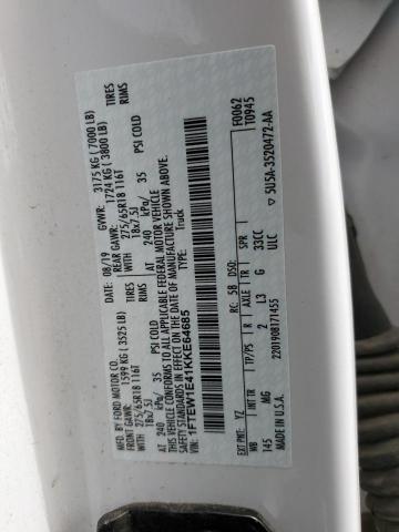 2019 FORD F150 SUPER - 1FTEW1E41KKE64685