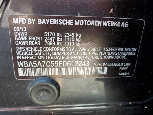 VIN WBA5A7C55ED612243 2014 BMW 5 Series, 528 XI no.13