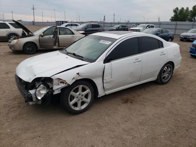 MITSUBISHI GALANT ES 2012 white  gas 4A32B3FF2CE014275 photo #1