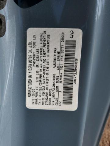 2021 INFINITI Q60 RED SP - JN1FV7LL7MM560206