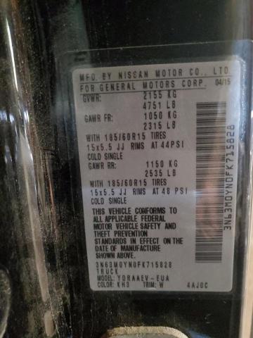 2015 CHEVROLET CITY EXPRE 3N63M0YN0FK715828