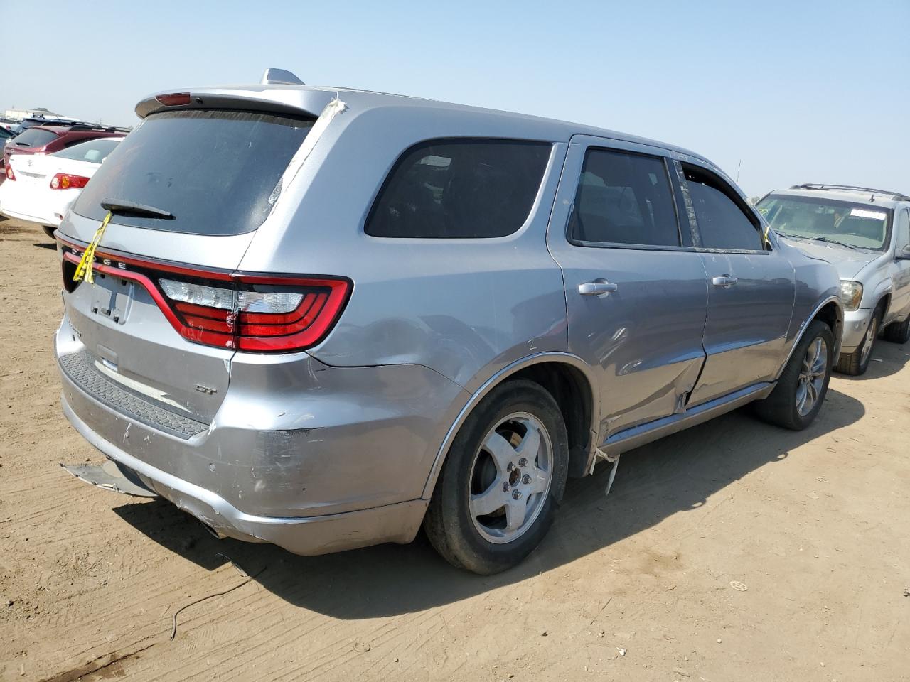 DODGE DURANGO GT 2020 silver  flexible fuel 1C4RDJDG2LC260640 photo #4