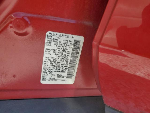 2017 NISSAN ROGUE S - JN8AT2MV8HW265601