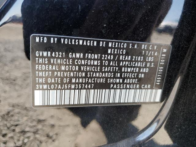 2015 VOLKSWAGEN JETTA SEL - 3VWL07AJ5FM357447