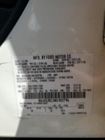 2021 FORD ECOSPORT T MAJ6S3KL5MC402796