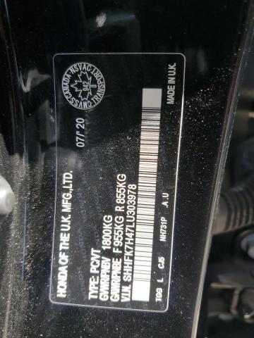 2020 HONDA CIVIC SPOR - SHHFK7H47LU303978